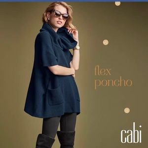 CAbi Flex Poncho Teal - S/XS
